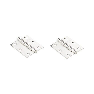 National Hardware N276972 V514 Door Hinges in Stainless Steel 2 pack212 Inch
