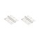 National Hardware N276972 V514 Door Hinges in Stainless Steel 2 pack212 Inch