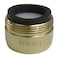 LASCO 091983 Small Male Faucet Aerator with 1316 x 27 Thread Polished Brass