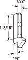 SlideCo 121996 Sliding screen Door keeper diecast adjustment slots screws included 2 Pack