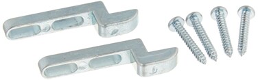 SlideCo 121996 Sliding screen Door keeper diecast adjustment slots screws included 2 Pack