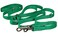 Dogs My Love 34 Wide 6 Way European MultiFunctional Nylon Dog Leash Adjustable Lead 5510 Long Green