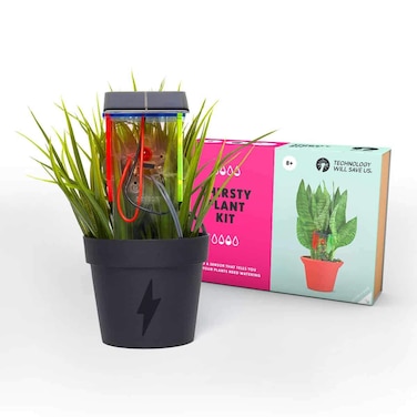Tech Will Save Us Solar Thirsty Plant Kit  Educational Steam Toy Ages 8  Up