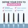 PRIME PROMETICS PrimeEyes Glide Eyeliner for Mature Women  WaterResistant LongStay and MessProof  Gel Cream Texture Discreet Sharpener and Effective Smudger Sapphire blue