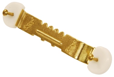 OOK 533862 ReadyNail Sawtooth Hanger Picture Hanger Gold Finish Brass 3Count