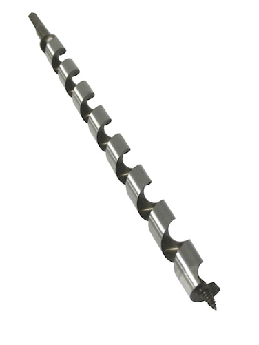 Greenlee 66PT34 Nail Eater Bit with SelfFeeding Screw Point 34 x 18 Steel Nail Eater Drill Bit with 716 Hexagonal Shank