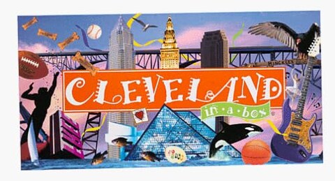 Late for the Sky Clevelandopoly  City in a Box Board Game