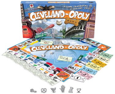 Late for the Sky Clevelandopoly  City in a Box Board Game