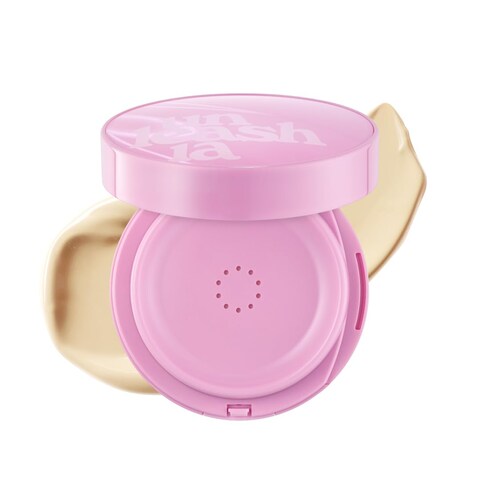 Unleashia Dont Touch Glass Pink Cushion 21N Hyaline