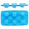 Fairly Odd Novelties Jewels Diamond Gem Flexible Shape 6 Ice Cube Tray Mold Blue Rubber Novelty Gag Gift One Size