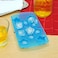 Fairly Odd Novelties Star Shape Flexible 11 Ice Cube Tray Mold Blue Rubber Novelty Gag Gift One Size