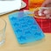 Fairly Odd Novelties Star Shape Flexible 11 Ice Cube Tray Mold Blue Rubber Novelty Gag Gift One Size