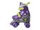 Chicago Skates Kids Adjustable Quad Roller Skates  Purple  Medium CRS210MD