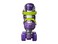 Chicago Skates Kids Adjustable Quad Roller Skates  Purple  Medium CRS210MD