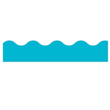 Trend Sky Blue Terrific Trimmers Bulletin Board Borders 39 Feet