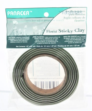 Panacea Floral Sticky Clay 4 RollGreen