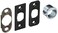 Kwikset Corporation Kwikset 6Way Plainlatch Service Kit in Stainless Steel