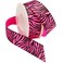 Morex Ribbon Neon Zebra Grosgrain Ribbon 112Inch by 20Yard Shocking Pink 3383820606