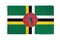 AZ FLAG  Dominica Flag  3x5 Ft  100D Polyester Dominican Banner with Two Metal Grommets  Fade Resistant  Vivid Colors  3 x 5 Feet  150x90 Cm