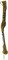DMC 117829 6 Strand Embroidery Cotton Floss Very Dark Golden Olive 87Yard