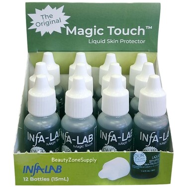 InfaLab MAGIC TOUCH Liquid Styptic 12 Skin Protector Stop Bleeding InfaLab Nail