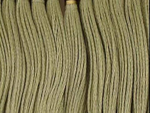 Dmc 6Strand Embroidery Cotton 87ydGreen Grey