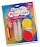 POPULAR PLAYTHINGS Set of 6 Non Spill Paint Cups with Lids and 6 Mini Chubby Paintbrushes for Kids