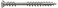 SPAX 10 x 212in Flat Head Stainless Steel Screw with Double Lock Thread  1 LB Box