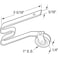 SlideCo 1109 1 2Pack Steel Screen Door Tension Springs with Nylon Roller White