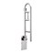 Moen Stainless Safety 30Inch FlipUp Bathroom Grab Bar with Integrated Toilet Paper Holder Wall Mounted Support for Handicapped or Elderly R8962FD