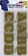 Dritz 15270 Ironon Letters Soft Flex Cooper 114Inch Metallic Gold 5Sheets