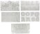 Dritz 15271 Ironon Letters Soft Flex Cooper 114Inch Metallic Silver 5Sheets