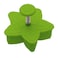 Ateco Snowflake Plunger Cutters Baking Supply 2 by 2Inch Green