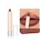 Easilydays Nude Brown Lipstick Crayon Lip Crayon for women Ultra Matte Velvety Creamy Matte Lip Liner Smooth Finish Full Coverage High Pigment Waterproof Longlasting Lip Shaped Lipsticks 04