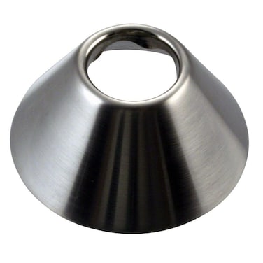 Westbrass BELL1SN Elizabethan Classics 12 Solid Brass IPS Bell Flange Satin Nickel
