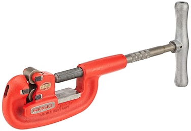 RIDGID 32820 Model 2A HeavyDuty Steel Pipe Cutter with ExtraLong Shank 18 to 2 Metal Pipe Cutter