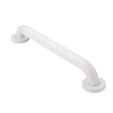 Moen R8924W Bathroom Safety 24Inch Grab Bar with Concealed Screws Glacier White