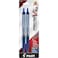 PILOT Precise V5 RT Refillable  Retractable Liquid Ink Rolling Ball Pens Extra Fine Point 05mm Blue Ink 2Pack 26051