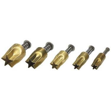 Kemper Klay Kutters 5 Piece Star Set