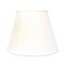 Royal Designs Deep Empire Side Pleat Basic Lamp Shade White 9 x 16 x 1225 BS72816WH