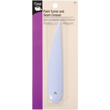 Dritz 636 Point Turner  Seam Creaser  White