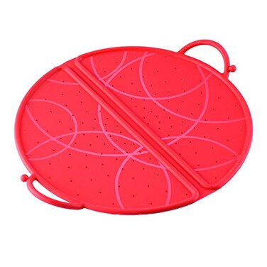 Kuhn Rikon Foldable Splatter Guard 12Inch Red
