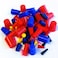 High Temp Masking Supply 160 Piece Silicone Rubber Plug and Cap Set  116 to 34 Range  for Powder Coating Painting Ceramic Coating Sealing Holes  NonToxic Flexible Reusable