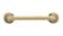 Richelieu Hardware BP873R3 Toulon Collection 3inch 76 mm CentertoCenter Regency Brass Traditional Round Cabinet and Drawer Pull Handle for Kitchen Bathroom and Furniture