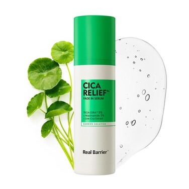 Real Barrier Cica Relief Rx Fade In Serum 50ml 169 fl Oz Calming  Skin Recovery Face Serum Instant Relief from Skin Irritation Moisturizing  Soothing Serum for Sensitive Skin Korean Skincare
