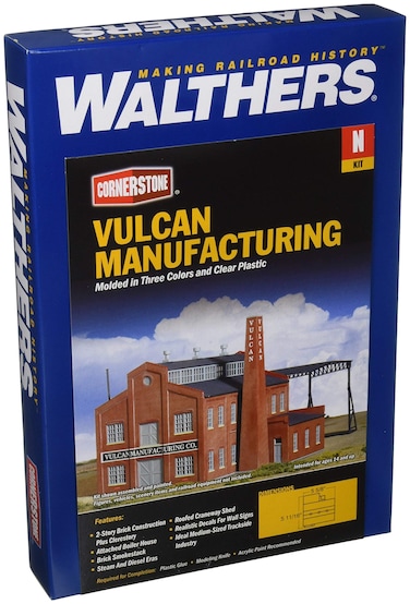 Walthers Cornerstone N Scale Model Vulcan Manufacturing Chevron Kit 1116 14 x 142cm