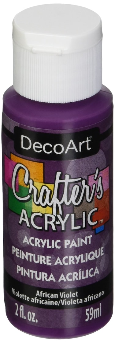 DecoArt DCA743 Crafters Acrylic Paint 2Ounce African Violet