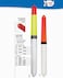 Little Joe Pole Floats  YellowRedWhite  5 in  Standard Weighted