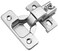 Hickory Hardware P51241410B Euro Cabinet Concealed Hinge  12 Inch overlay Face Frame Design with 105 Opening  Self Closing Feature Easy Installation hinge Polished Nickel Finish 10 Sets of Pairs