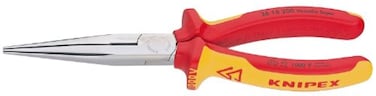 KNIPEX Long Nose Pliers wCut1000V Insulated